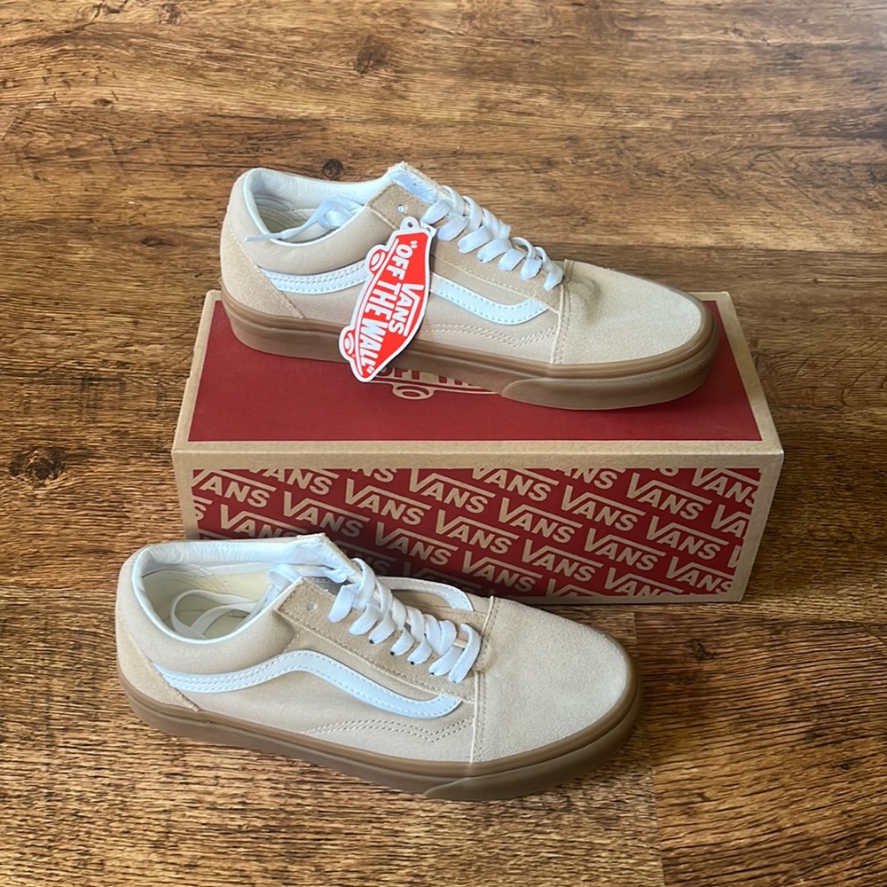 Sesame/Gum Old Skool Vans